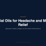 essential oils headache cover image